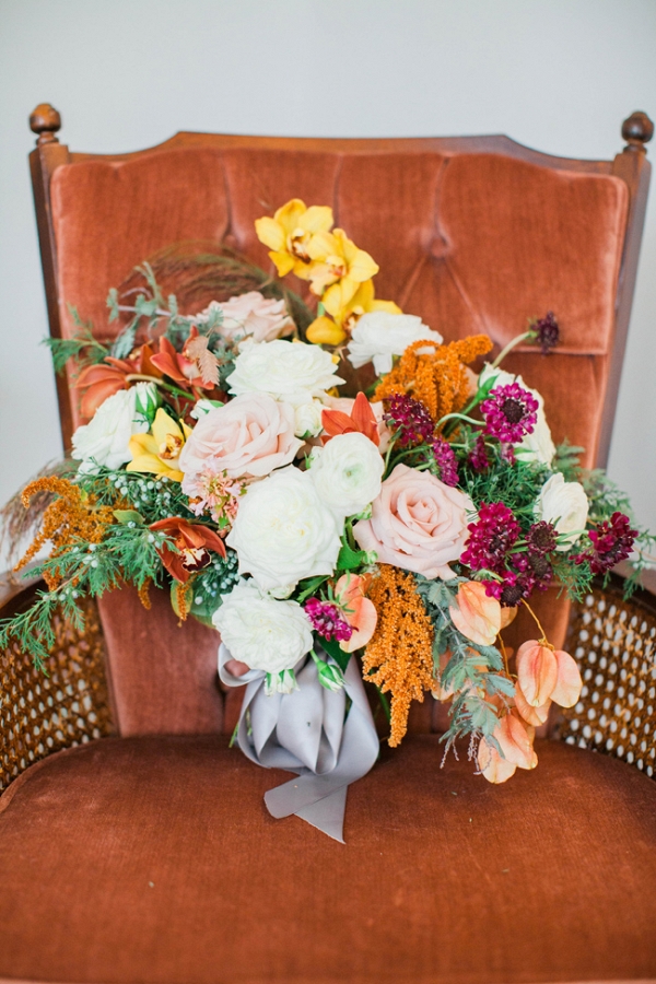 Fall Bouquet Of Orange And Yellow