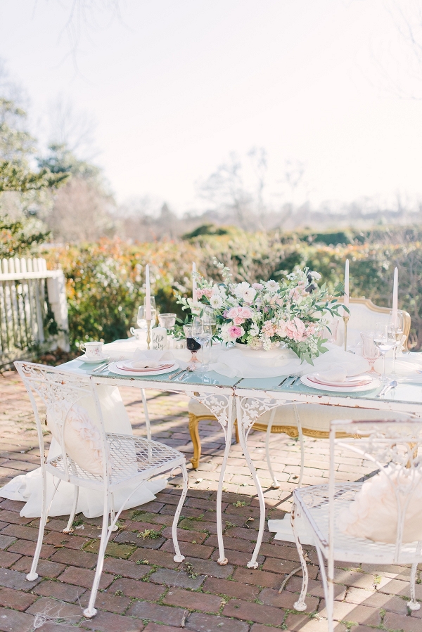 Romantic Wedding Table for Four