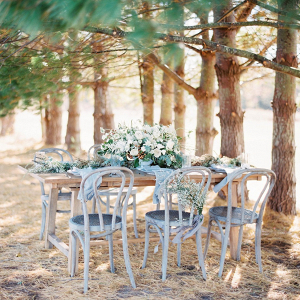 Woodland tablescape