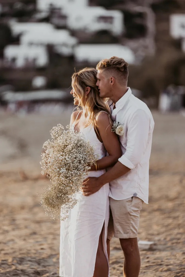 A Romantically Simple Elopement Inspiration from the Island of Ios, might be all you need this year!