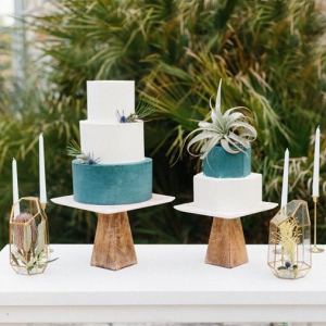 Modern wedding cakes