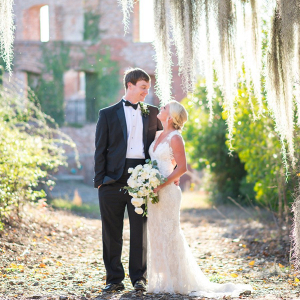 Southern bride and groom