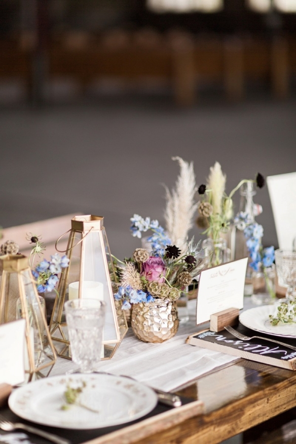 Eclectic table scape