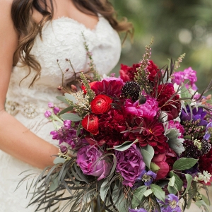 Jewel Toned Florida Garden Wedding from Every Last Detail
