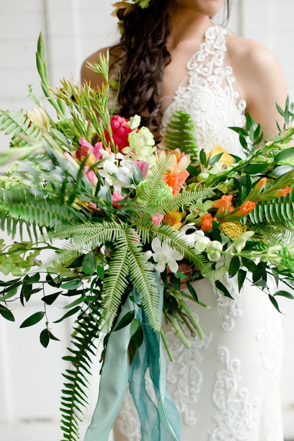 Tropical bouquet on Every Last Detail