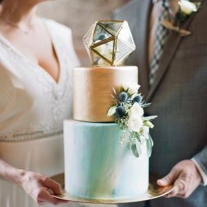 geometric inspired wedding ideas on Every Last Detail