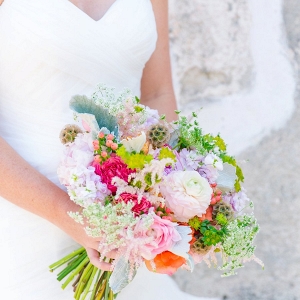 pink and white bouquet on Every Last Detail