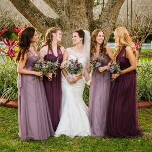 Purple bridesmaid dresses