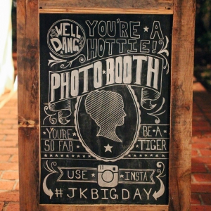 Chalkboard Photobooth Sign