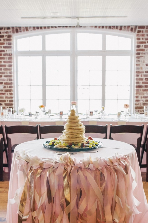 Pancake Wedding Cake