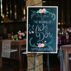 Wedding Chalkboard Sign