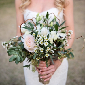 Unstructured Wedding Bouquet