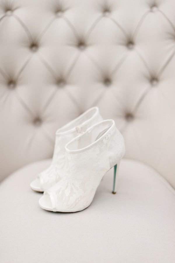 Lace Bridal Boots