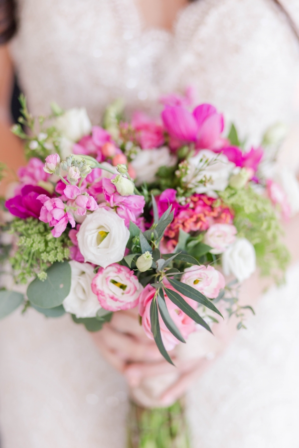Lovely bridal bouquet
