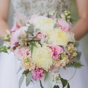 Pink And White Chrysanthemum Bouquet