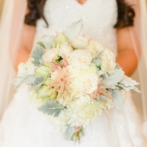 Light And Airy Wedding Bouquet