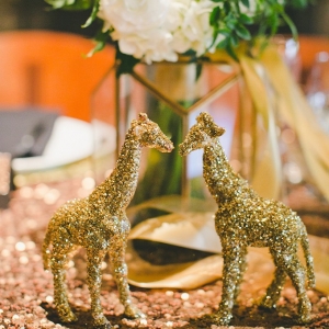 black and gold glitter wedding by One Love Photography on Glamour & Grace