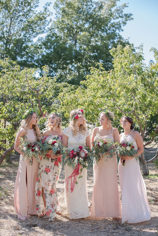 boho cherry orchard wedding | Megan Hayes Photography | Glamour & Grace