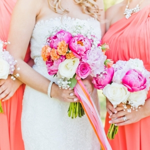 bright springtime wedding by Kate Supa Photography on Glamour & Grace