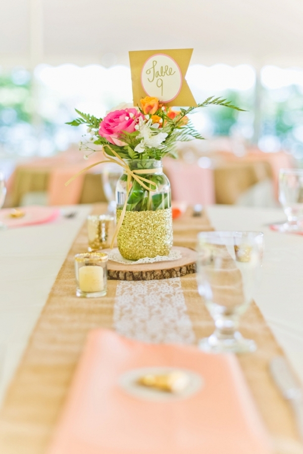 bright springtime wedding by Kate Supa Photography on Glamour & Grace
