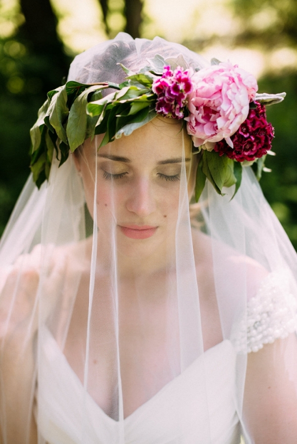 romantic bridal portraits by Bekah Kay Creative on Glamour & Grace