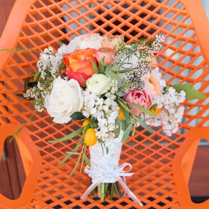 handmade citrus themed wedding by Peterson Design + Photography on Glamour & Grace