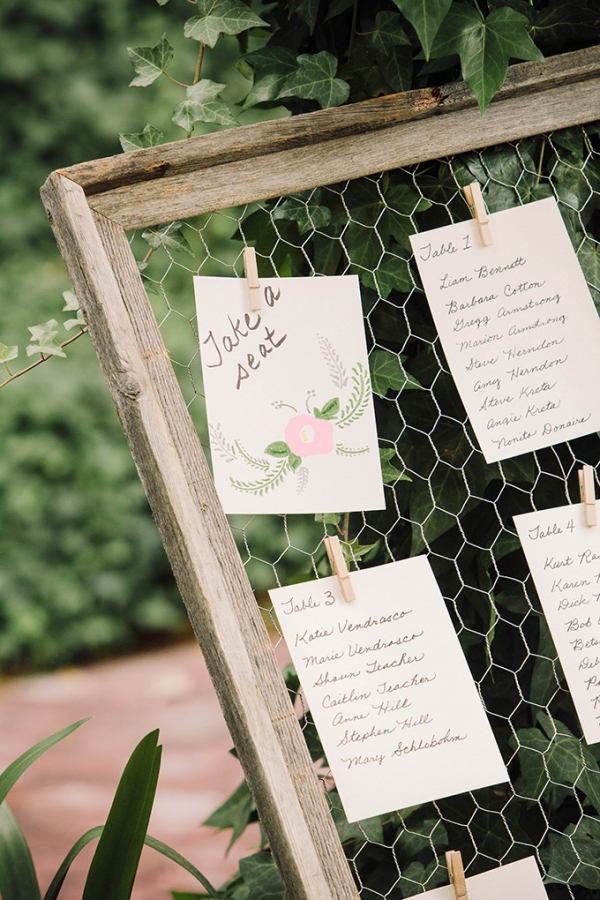 romantic forest wedding by Courtney Stockton Photography on Glamour & Grace