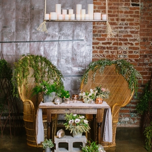 organic industrial wedding inspiration by Christiansen Photography on Glamour & Grace