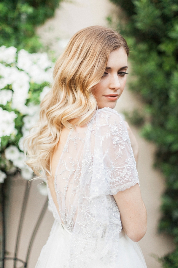timeless and romantic bridal portraits by Stefanie Marie Photo on Glamour & Grace