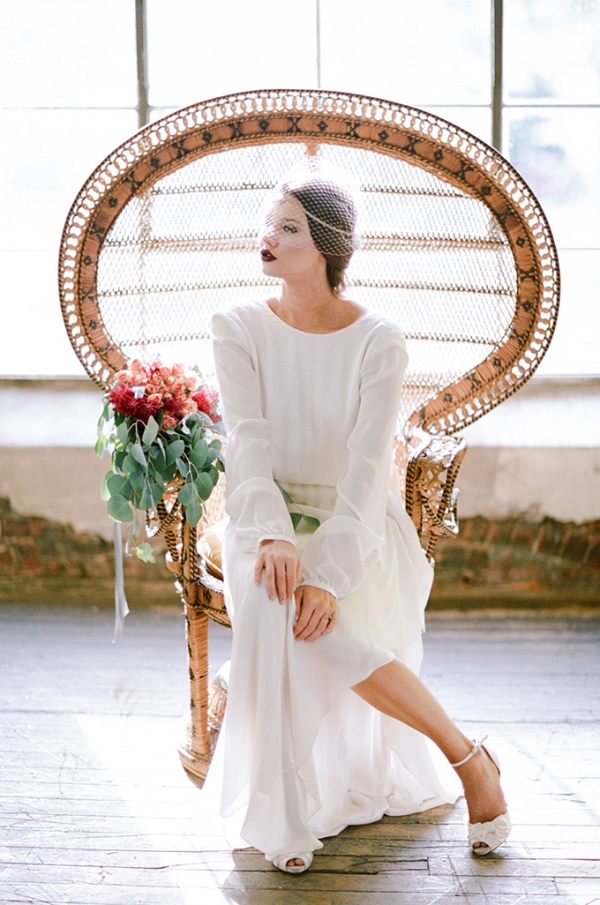 vintage bridal style from White Rabbit Studios on Glamour & Grace