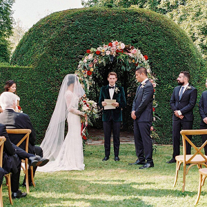 Garden Wedding Ceremony 