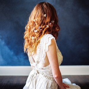 Bride with Flowers in her Hair