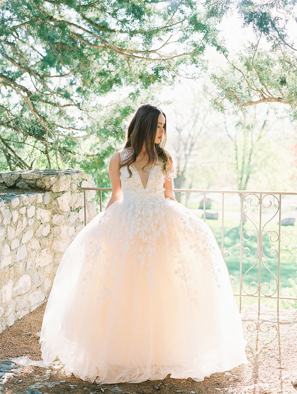 Ethereal Pastel Wedding Dress