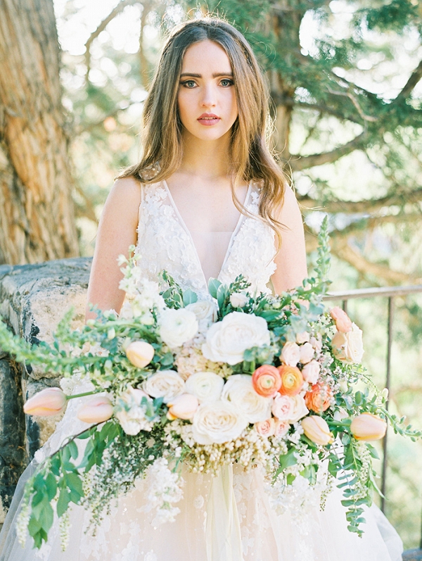 Enchanting Pastel Bridal Shoot in Utah