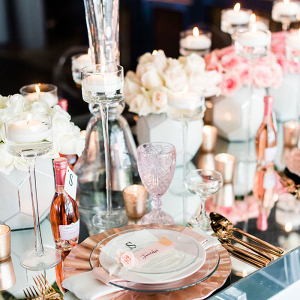Rose Gold and Glam Wedding Shoot