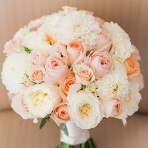 Classic Blush and Ivory Bouquet