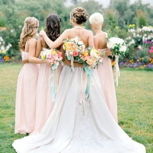 Chic Southern Garden Wedding with a Preppy Bridal Party