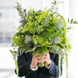 Greenery Wedding Bouquets | Evergreen Wedding Flowers