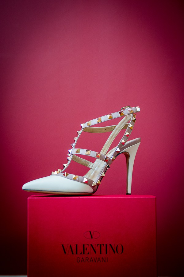 Strappy and Studded Valentino Sandals