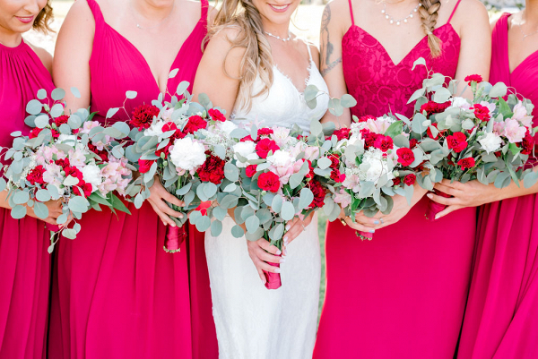 Let's Bee Together - breezy burgundy florida destination wedding – dounia & dan
