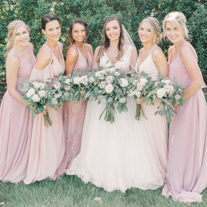 Let's Bee Together - rustic chic blush & green barn wedding – corey & chandler