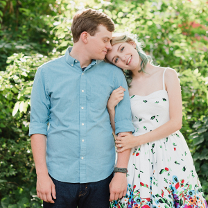 Summery engagement session