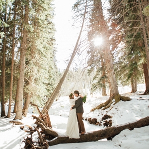 Forest Winter Wedding Styled Shoot