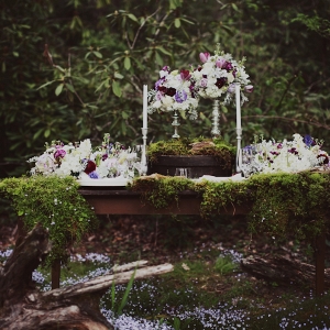 Glamorous Woodland Wedding Inspiration Shoot