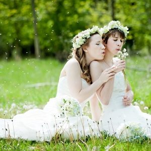 Bridal Portraits in a Meadow