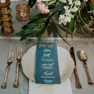 Eclectic place setting