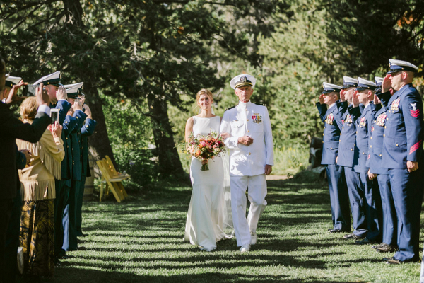 Traditional Military Wedding Ceremoy