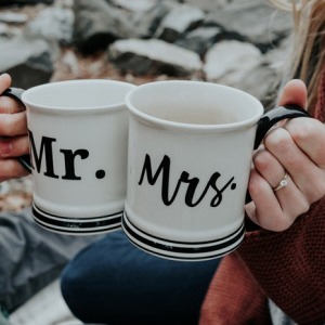 Mr and Mrs mugs