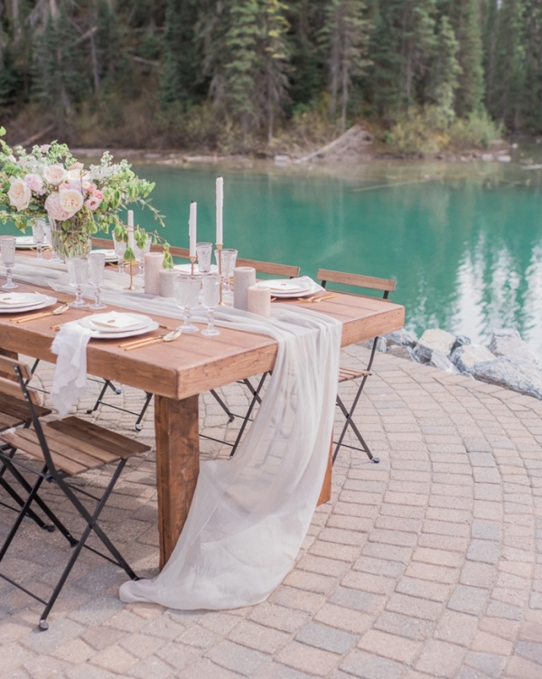 Emerald Lake Canadian Rocky Mountain Wedding Inspiration