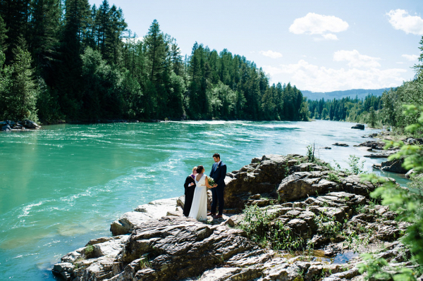 Glacier National Park wedding elopement